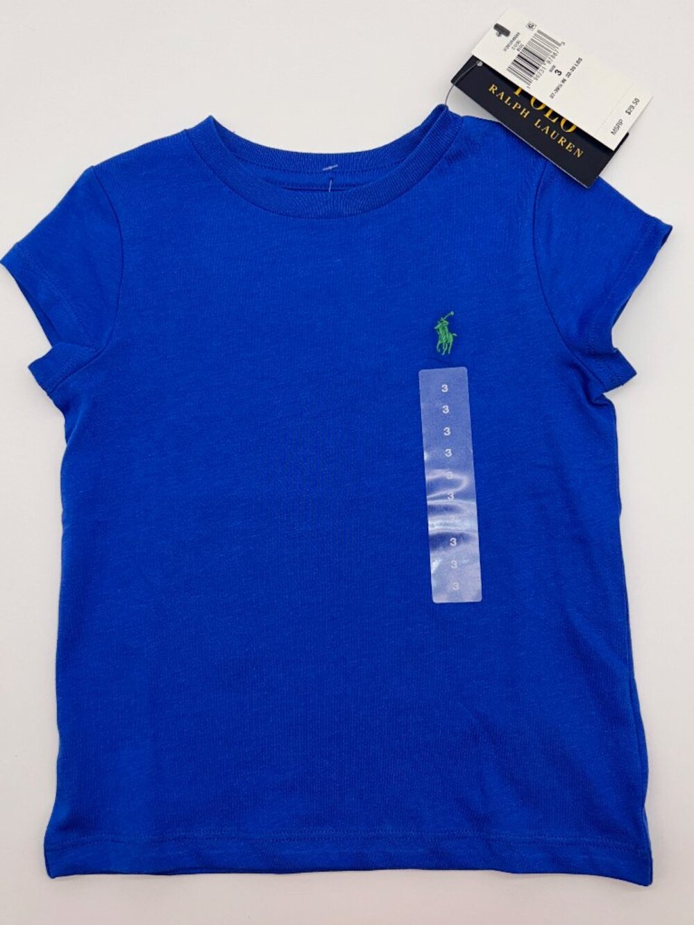 NWT Polo Ralph Lauren Boys Size 3 Blue Shirt